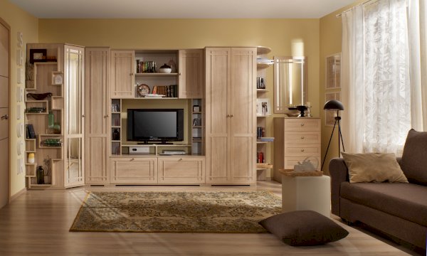 Модульная гостиная Sherlock Дуб сонома (Глазов)